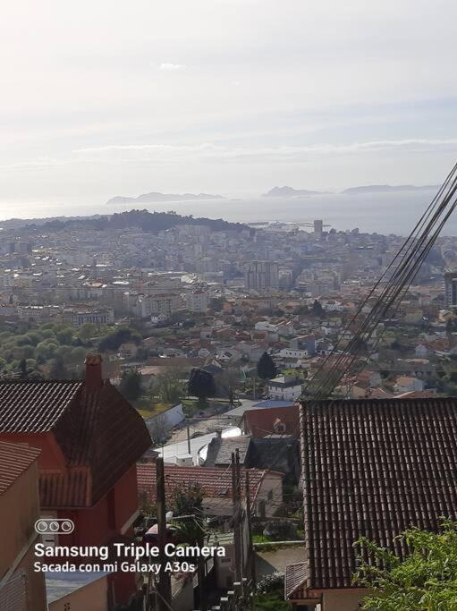 Piso Con Preciosas Vistas De Vigo Apartment Exterior foto